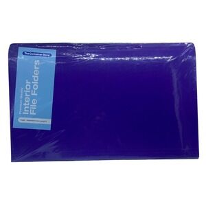 The Container Store Interior File Folders Legal Assorted Colors 12 Pack New